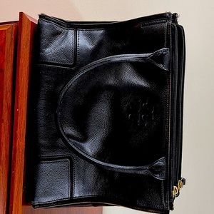 Tory Burch leather tote.
